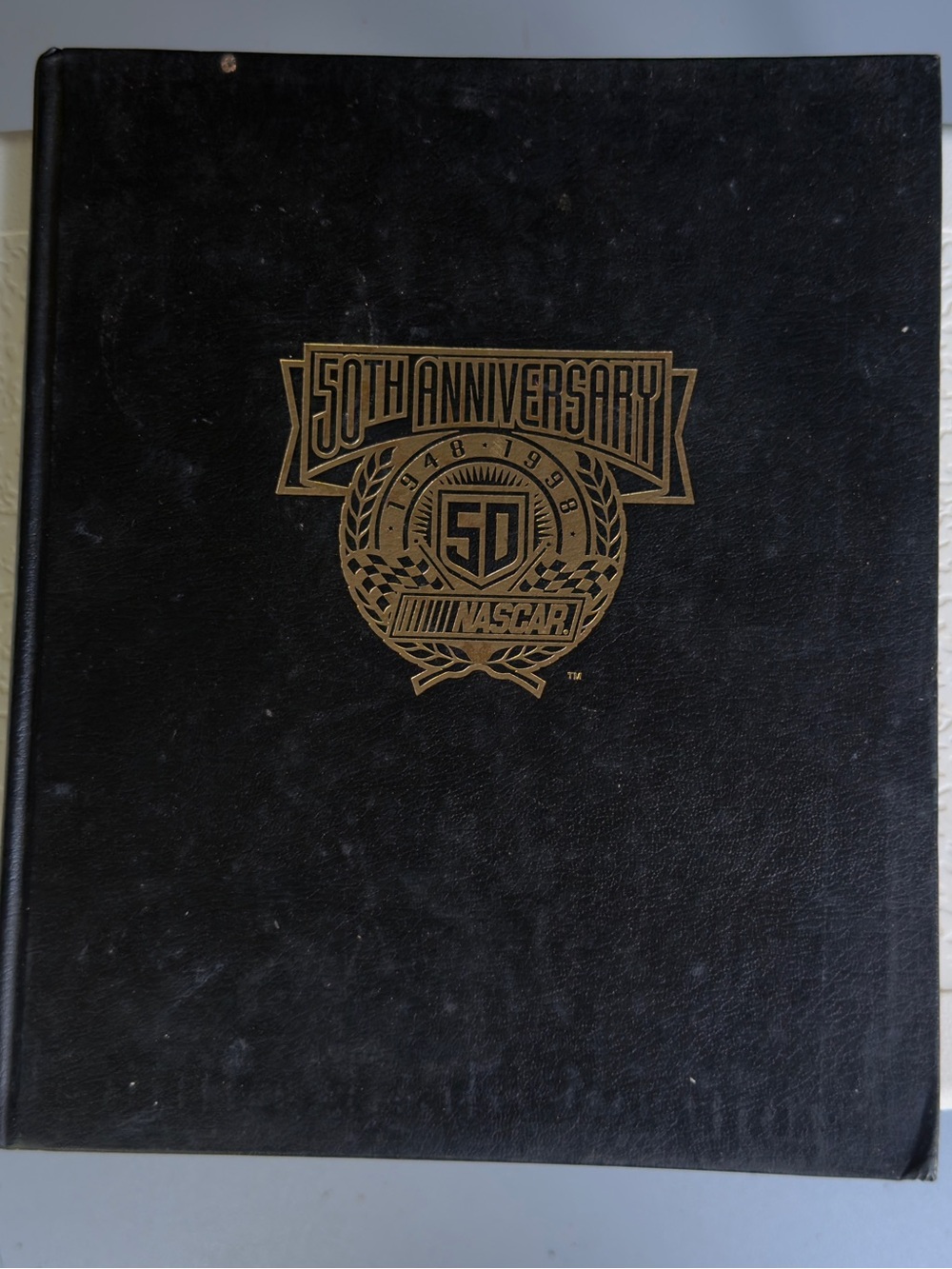 NASCAR 50th Anniversary 1948-1998 Hardcover Book Racing Collectible